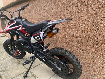 Dětská cross motorka KXD pro věk 6–9 let – TOP stav - 4
