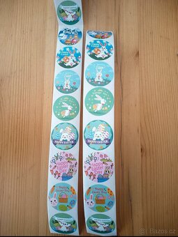 Velikonoční samolepky + Stitch - 4