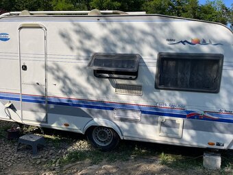 Karavan hobby de Luxe 2006+predstan 12v solary - 4