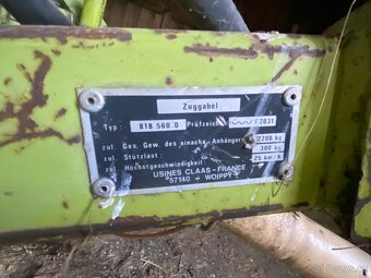 Lis na kulaté balíky. Claas Rollant - 4