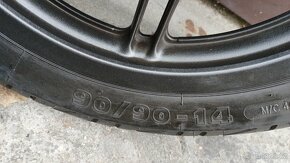 Predni a zadni kolo rafek s pneu Honda pcx 125 (150) - 4