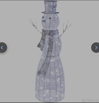 Vánoční sněhulák Retlux RXL 401 120 LED světel   Prodám nove - 4