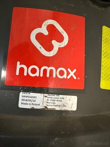 HAMAX Cyklosedačka s uzamykatelným zámkem Siesta W - 4