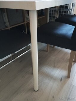 Jídelní stůl, nastavitelné nohy. IKEA, - 4