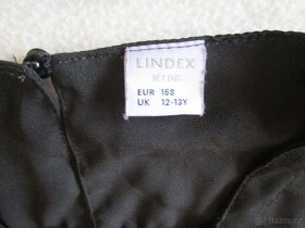 Krásná černá společenská lehoučká halenka zn. Lindex, v.158 - 4