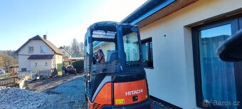 Hitachi zx22 minibagr 2,5t - 4