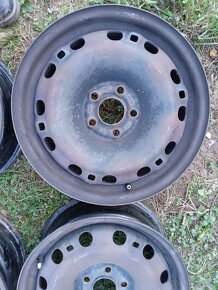Škoda romster-plechove disky 15" - 4