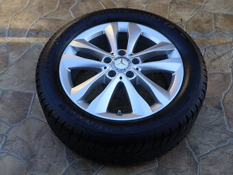 17" Alu kola 5x112 MERCEDES W205 C-CLASS ZIMNÍ+ČIDLA - 4