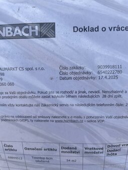 Dlažba Towntop 6cm bíločerná - cca 14m2 - 4