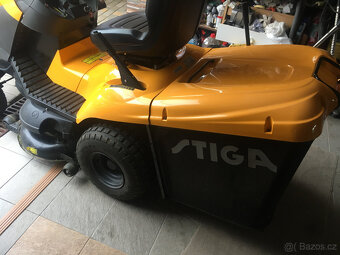 zahradní sekací traktor stiga 6102 HW - 4
