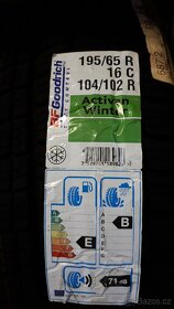 Zimni dodavkove pneu 195/65R16 BFGoodrich - 4
