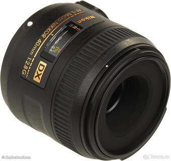 AF-S Micro nikkor 40mm/2,8G plus krytky - 4