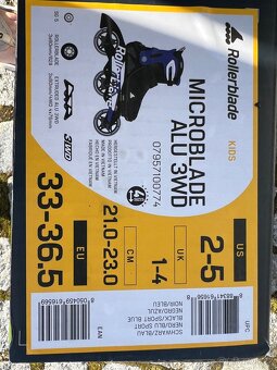 Inline kolečkové brusle Rollerblade Kids (33-36,5) - 4
