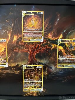 Pokémon extended illu. Giratina Arceus + UV obal + rámeček - 4