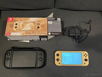 Nintendo Switch Lite Hyrule Edition V ZÁRUCE DO 2027 - 4