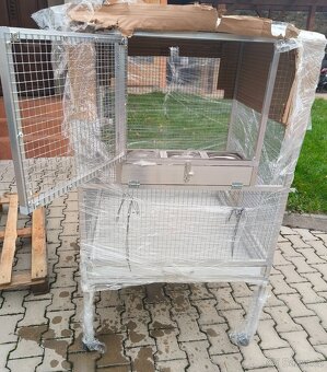 Alu voliéra na kolečkách - 4