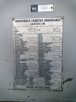 frezka konzolová PL, typ FWD 32 - 4