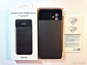 Samsung A33 inteligentní flipové pouzdro S View černé - 4