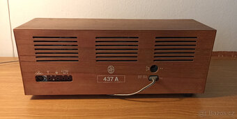 Staré retro rádio Tesla Kankan 437A - 4