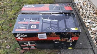 Gril na dřevěné uhlí NOVÝ - 4