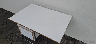 Chromovaný Retro pracovní stůl - 4