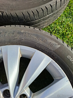 ALU Kola ŠKODA 5x100 R16 - LETNÍ PNEU MICHELIN - 4