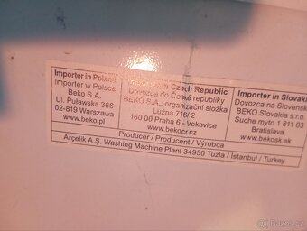 Pračka Beko - 4