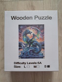 Dřevěné puzzle - 4