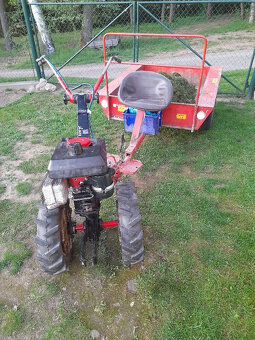 Malotraktor vari s vozíkem - 4