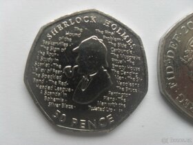 50 pence Sherlock Holmes 2019 - 4