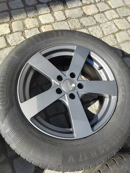 Prodám alu 17 Dezent 5x112 ET 38 Tiguan letní 215/65/17 - 4