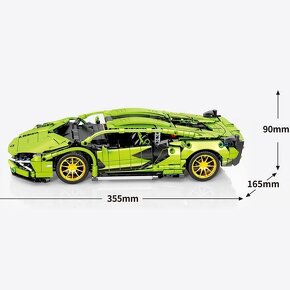 Stavebnice Lamborghini FK 937 kompatibilní s LEGO - 4