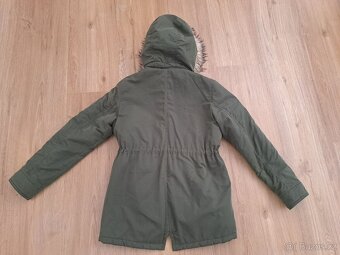 Zimní bunda/kabátek zn. H&M, vel. 152 - 4