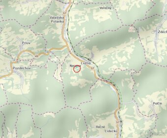 Prodám lesní pozemky v k.ú. Lužná u Vsetína - 4