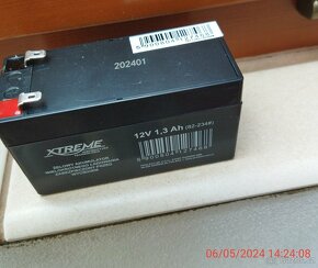 Akumulátor 12V, 1,3Ah,gelový - 4