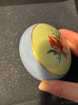 Skleněná dózička vlčí máky - 4