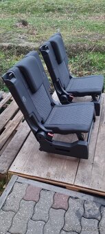 Zadní sedačky třetí řada zánovní VW Caddy r.v. 2022 - 2023 - 4