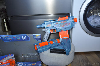 Nerf Elite 2.0 Echo CS-10 blaster + Nerf ramení popruh, šipk - 4