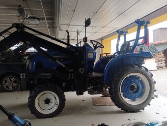 Malotraktor 4x4 Jimna 254E + vyvážecí vlek vahva jussi - 4