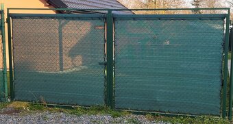 dvoukřídlá brána rozměr 2,2 x 2 m - 4