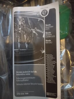 Interiérový držák jízdních kol Škoda. - 4