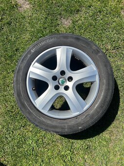 Originál alu Škoda 16” 5x100 - 4