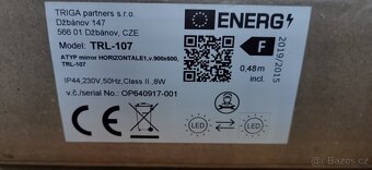 Zrcadlo Triga Horizontale 1, LED osvětlení - 4