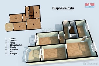 Prodej bytu 3+1, 74 m², Slušovice, ul. Dostihová - 4