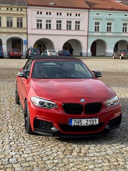 BMW M235i cabrio , Melbourne Red, TOP, Najeto:43000km - 4