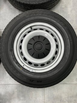 Prodám disky Volkswagen 5x120 r16 letní pneu 205/75/16C - 4