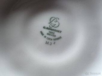 Porcelánové pivní podtácky G. Benedikt - 4