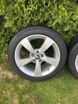 Kola Škoda Rapid Fabia Dione s pneu 215/45 r16 - 4