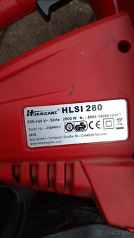 Zahradní vysavač/foukač _ Elektrický Hurricane HLSI 280 - 4