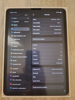 iPad Air 5. generace, 256GB, orig. klávesnice, Pencil 2.gen. - 4